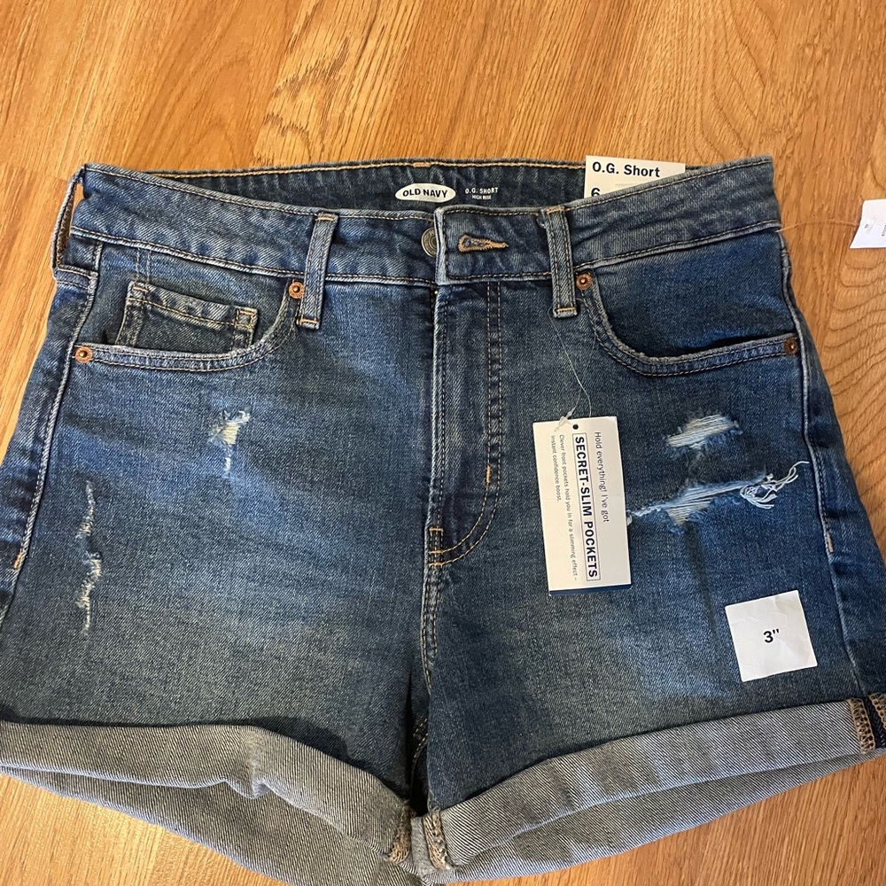 Old Navy Jean Shorts Size 6
